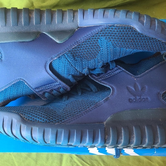 Addidas Tubular Prime Knit - Blue 2016 (Model ART S80131) size 10 1/2 - Picture 6 of 8